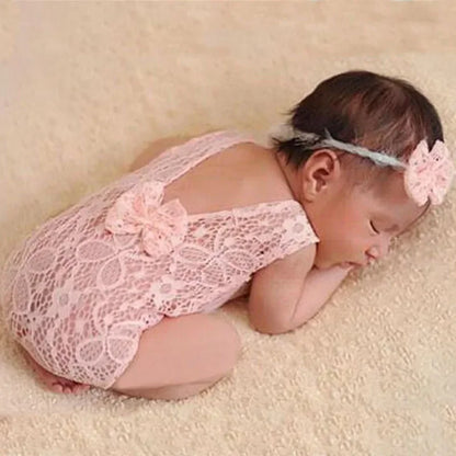 Newborn Photography Props New Born Baby Crochet Knit Costume Accessories Infant Photo Shoot Clothes Newborn Shooting