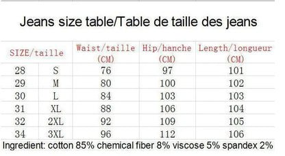 2025 New Men Slim Biker Ripped Long Denim Trousers Skinny Jeans Side Straps Zips Male Jogging Pants Destroyed Stretchy Pants