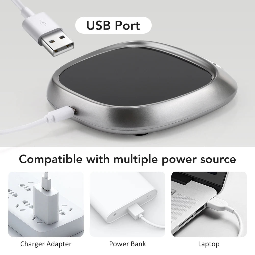 Coffee Mug Warmer Cup Heater for Home Office Electric Coaster Constant Temperature Hot Tea Makers Plate Milk Water Heating Pad