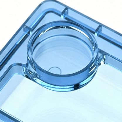 Safe Escape Proof Compartment Reptile Food Dish for Leopard Gecko Hermit Crab Frog Spider Chameleon Iguana Lizard Tarantula