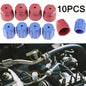 10pcs R134a Cap AC Caps 13mm & 16mm Air Conditioning Service AC System Charging Port Caps for Car Air-conditioning Replacement