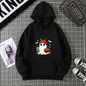 Women's Fashion Tops Casual O-neck Halloween Print Long Sleeve Loose Pullover Shirts, Creative Halloween Theme Printed Hoodie