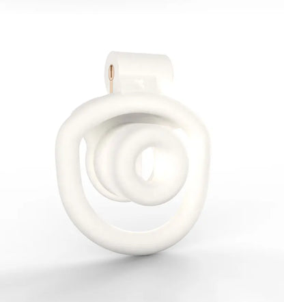Munchkin Deep Throat Inverted Penetration Master Padlock Male Chastity Cage for Chastity Pros，penis tube micro cock cage