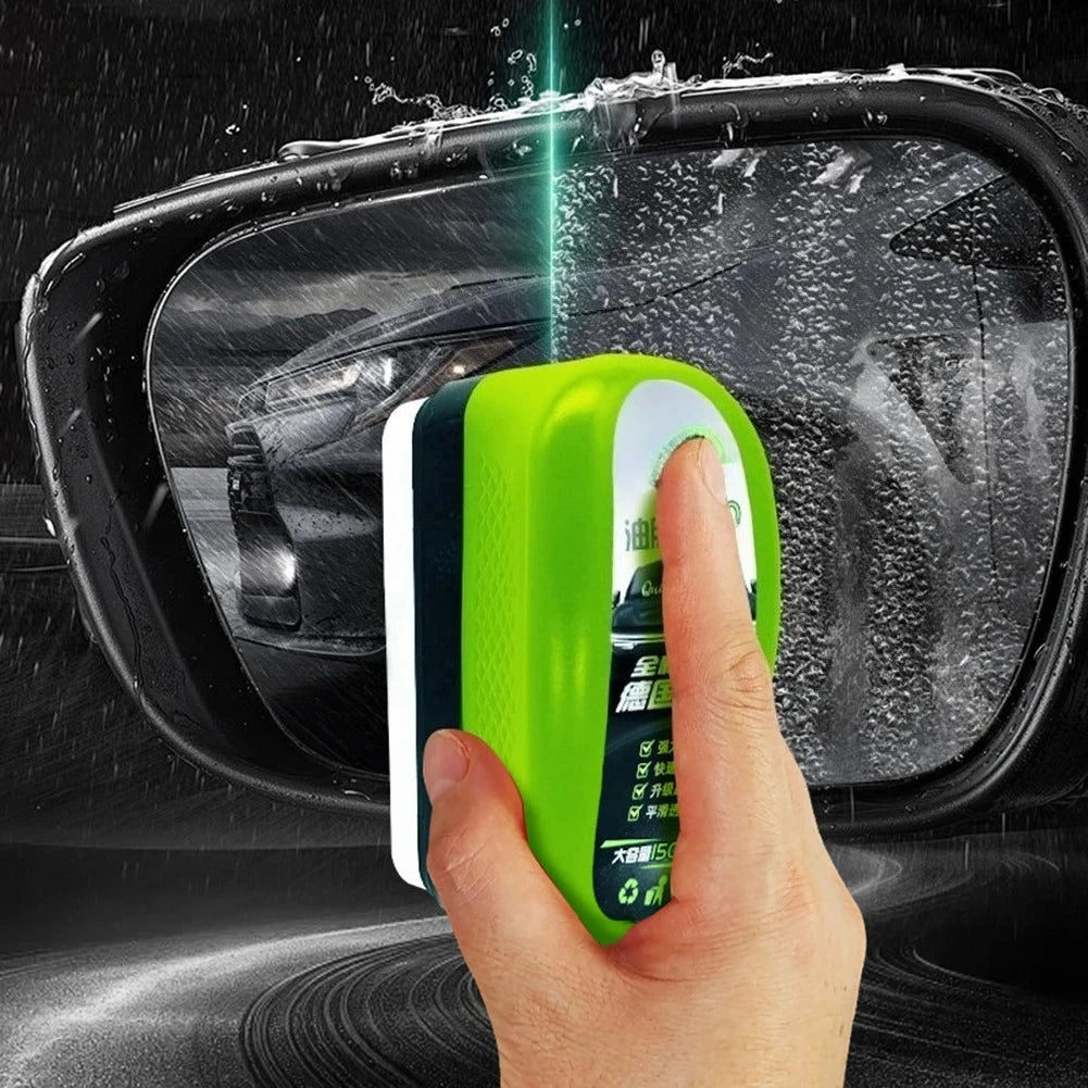 1/5PCS Car Glass Oil Film Wipe Windshield & Side Window Cleaner Instant Oil & Dirt Removal,Crystal Clear Vision & Rain Repellent