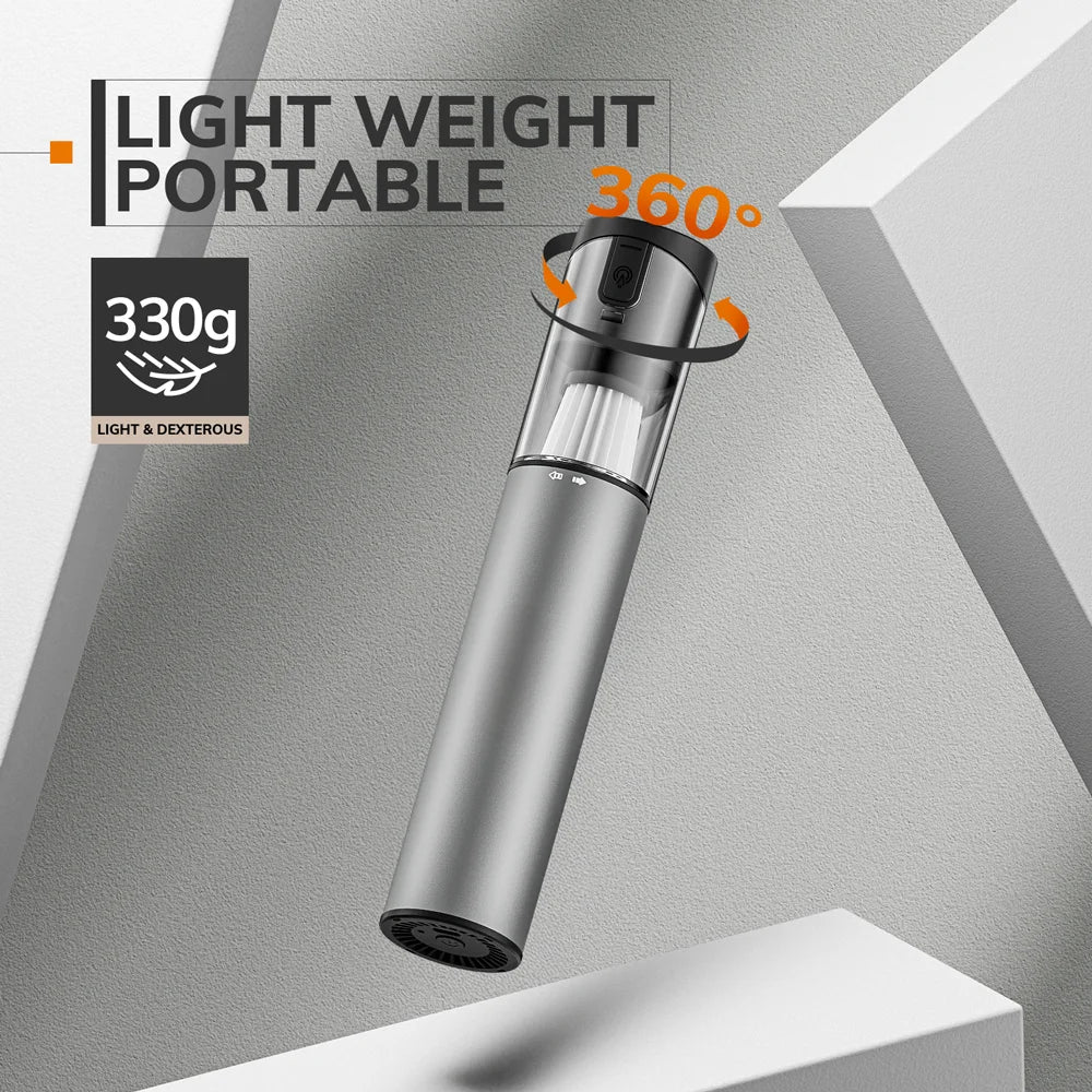 Cordless Laptop Vacuum Cleaner Portable USB Rechargeable Car Vacuum Mini & Cool Model-X