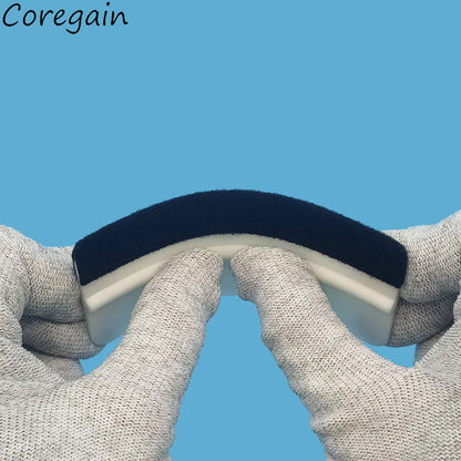 10x4.5cm  Felt Fabric Cloth Suede Card Squeegees Carbon Fiber Vinyl Car Wrap No Scratch Scraper Window Tint Tools