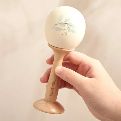 Children's Montessori Toys Baby Sensory Sound Stimulation Toy Baby's Musical Instrument Wooden Cartoon Animal Xylophone Toy Gift