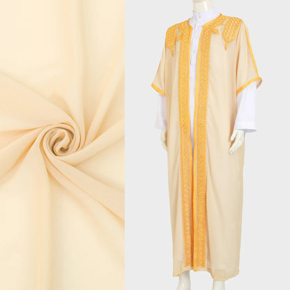 Eid Men Robe Jubba Thobe Open Abaya Dishdasha Islamic Embroidery Cardigan Abayas Dubai Male Muslim Prayer Kaftan Ramadan Morocco