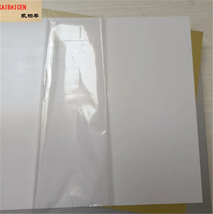 40Pcs/Lot 100*150*0.45mm A6 Blank Sublimation Metal Plate Aluminium Sheet Name Card Printing Sublimation Ink Transfer DIY Craft