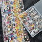 10Rolls Halloween  Flower Plaid Angel Marble  Bow Nail Foils Transfer Paper  Nail Art Stickers   Decal  Nails Decoration