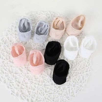 Baby Socks Newborn Socks Summer Lace Baby Socks Solid Color Princess Baby Girl Socks Infant Anti-slip Socks With Rubber Soles