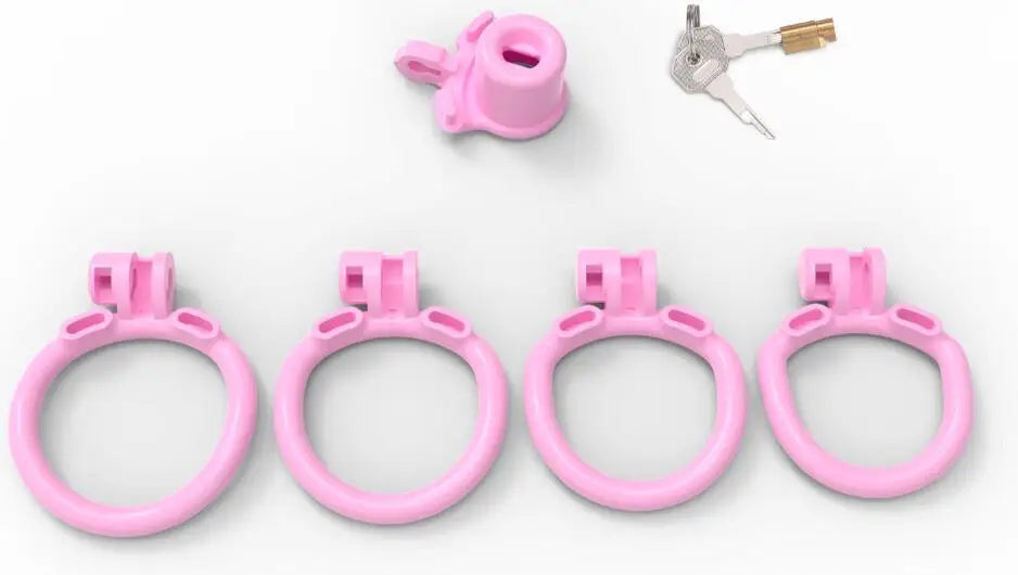 Munchkin Deep Throat Inverted Penetration Master Padlock Male Chastity Cage for Chastity Pros，penis tube micro cock cage