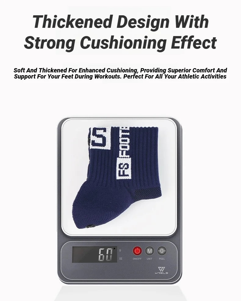 6Pairs Non Slip Grip Socks For Men Women Football Basketball Baseball Rugby Soccer Cycling Running Hiking Tennis Skateboard