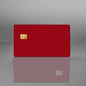 Solid Color 1 Set Of 4 Pcs Matte Film Cover Skin Sticker For Credit Card Bank Debit Bus Card