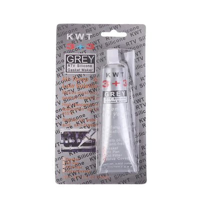 1pc Car Sealant RTV Silicone Gasket Maker 3 3 Black Hi-Temp Sealant Oil Resistant for Engines Automotive Sealant
