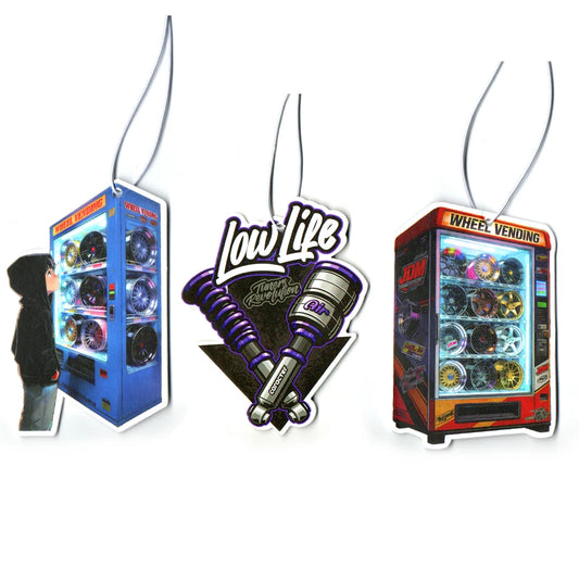 JDM Car Modification Culture Air Freshener Pendant Cool Girls Rear View Mirror Aromatherapy Pendant Car Decorations