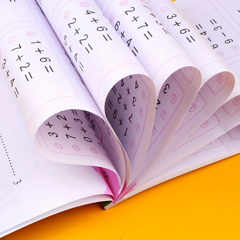 Daily Math Practice Manual for Children Under 100- Addition and Subtraction Exercises - Children's Education Tools