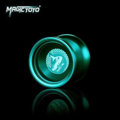 MAGICYOYO Y01-Node N12 Series Metal Yoyo Ball Toy 10-Ball Bearing W/ String Ropes Yoyo Toys N12 Yoyo