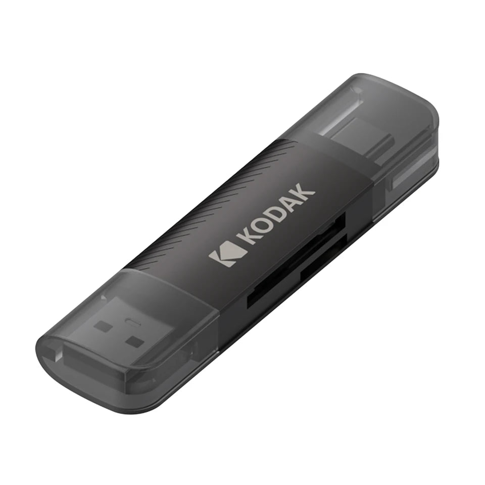 Kodak 4 in 1 Card Reader USB3.0 & Type C Universal Card Adapter Multifunctional adapter for SD Card & Micro sd Card