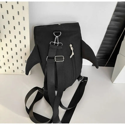 Adjustable Strap Shark Backpack Unique Design Versatile Style Large Capacity Backpack New Design Unisex Model Casual Travel Bag