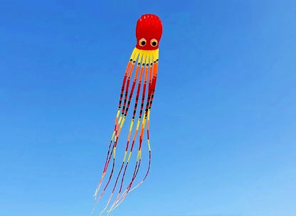 Large 15m octopus kites flying for adults kites windsurf cerfvolant inflatable toys kevlar Clothlarge kites outdoor fun dragon