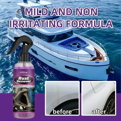 New Universal Rust Remover Spray Powerful Formula Efficient Prevents Re Rusting Fast Cleaning for Ships Cars
