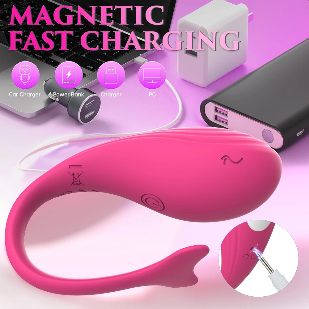 Wireless Bluetooth APP Vibrator Female Remote Control Egg Clitoris Stimulator G Spot Massager Sex Toys for Women Adults Panties