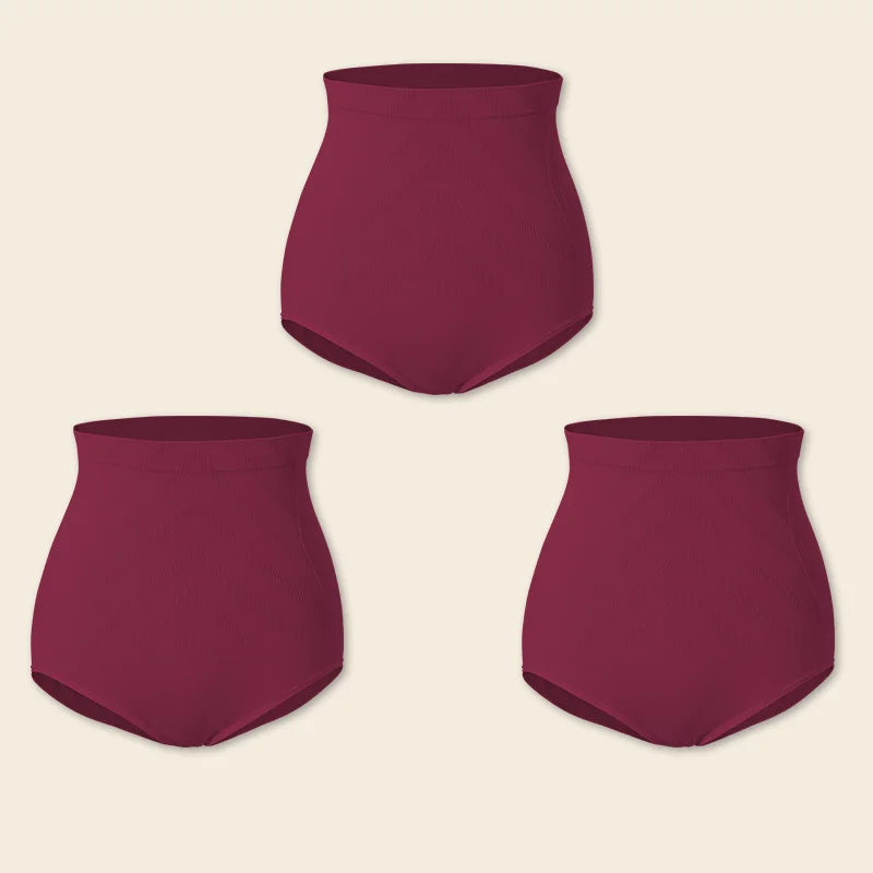 1/3PCS Slimming High Waist Tummy Control Panties Women Briefs Panty Shaper Slimming Underwear Butt Lifter Belly Body Shapewear