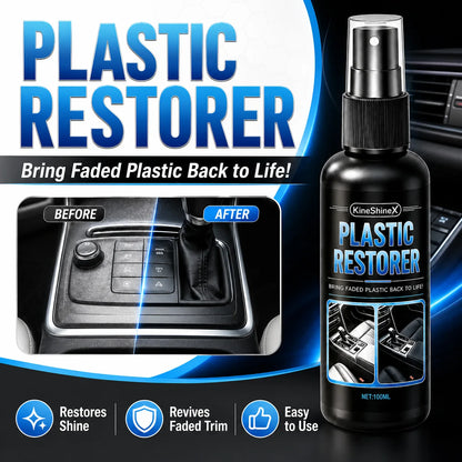 Automotive Plastic Refurbishment Brightening Agent, UV Protective Gloss Coating for Automotive Interior Plastic Repair