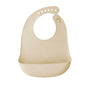 1PC Portable Baby Silicone Bib Ultra-thin Silicone Drool Bag Waterproof And Easy To Clean A Bib For Feeding Children And Infants