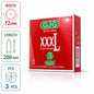 Width-72mm(Length-200mm) Large Size Condoms  Men Latex Condom Safe Contraception Protection Adult Sex Products Intimate Care