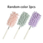 1-Piece Washable Mini Telescopic Duster with Extendable Handle, Lint-Free, Multi-Functional and Efficient Cleaning Tool with Flexible Head - Suitable for Narrow Spaces in Homes and Cars