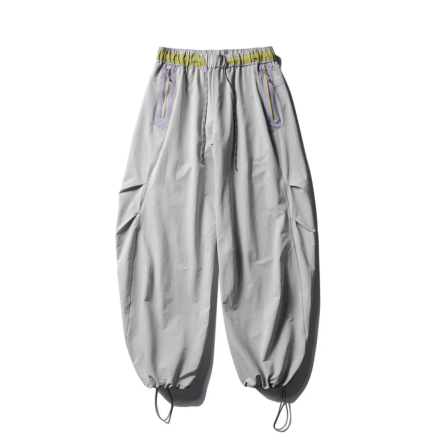 Men Women Splice Fashion Outdoor Loose Casual Lightweight Quick Dry Sports Cargo Baggy Pants Track Trouser Jogger Sweatpants