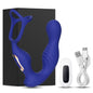 Prostate Massager Vibrator Sex Toy for Men Anal Butt Plug Rechargeable 360 Rotating Head Remote Control Penis Ring Waterproof