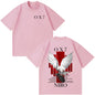 Rapper Niro OX7 Album T-shirt Men Women Clothes Hip Hop Fashion Pop Music T-shirts Male Casual Cotton Vintage T Shirt Streetwear