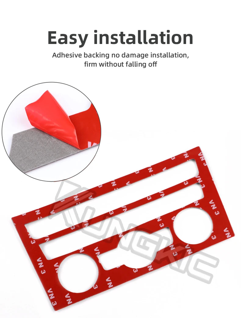 Real Soft Carbon Fiber Sticker For Seat Leon MK3 2013 2014 2015 2016 2017 2018 2019 2020 LHD RHD Car Central AC Button Interior