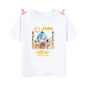 Personalized Eid Mubarak Printed Kids Shirts Custom Name Eid Ramadan Child T-shirt Tops Islamic Muslim Holiday Boys Girls Outfit