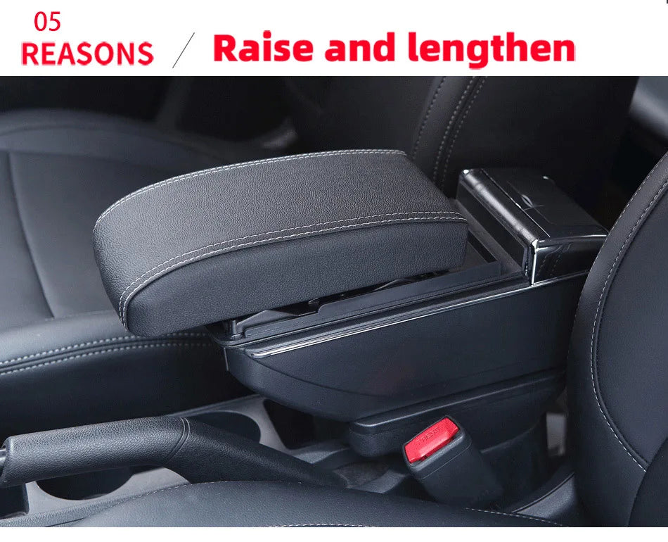 For Kia Picanto Armrest Box For Kia Picanto 3X-Line interior Retrofit parts car accessories Storage box Simple installation