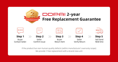 DDPAI Z60 Pro 4K Dash Cam Auto Dashcam Front GPS Car Camera for Dual SONY Sensor WiFi ADAS Night Vision DVR Video Recorder