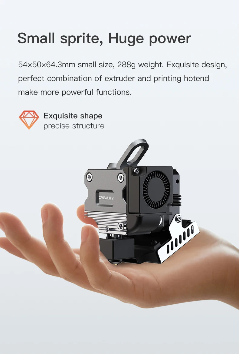 Creality Sprite Extruder Pro Kit Dual Gear Direct Drive Extruder for Ender 3 / 3 Pro / 3 Max / 3 V2