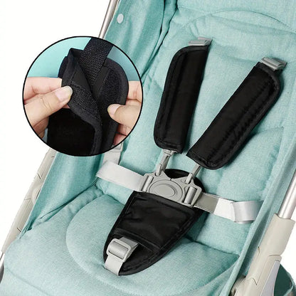 Universal Baby Safety Car Seat Belt Pads Baby Stroller Shoulder Strap Covers Soft Car Seat Belt Cushion Pram Shoulder Guard Pads