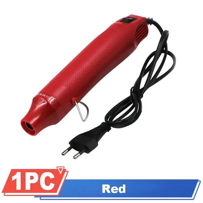 220V Hot Air Gun, Soldering Temperature Blower Eu Plug, Mini Heat Gun for Shrink Tubing, Car Wrapping & DIY Crafts