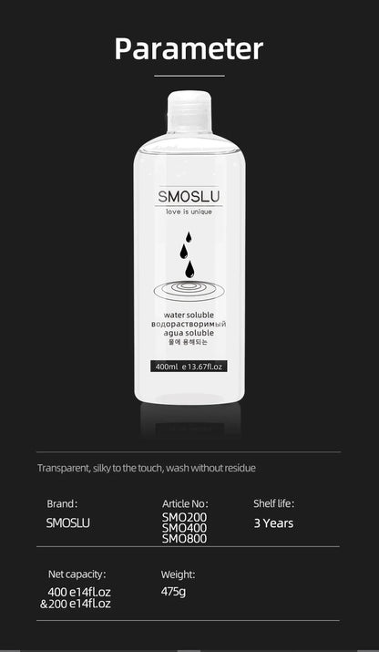 Anal Lubrication Water-based lubricant for Sex Session 200/400ml Love Gel Exciter for Women Lubricants grease Sex Shop