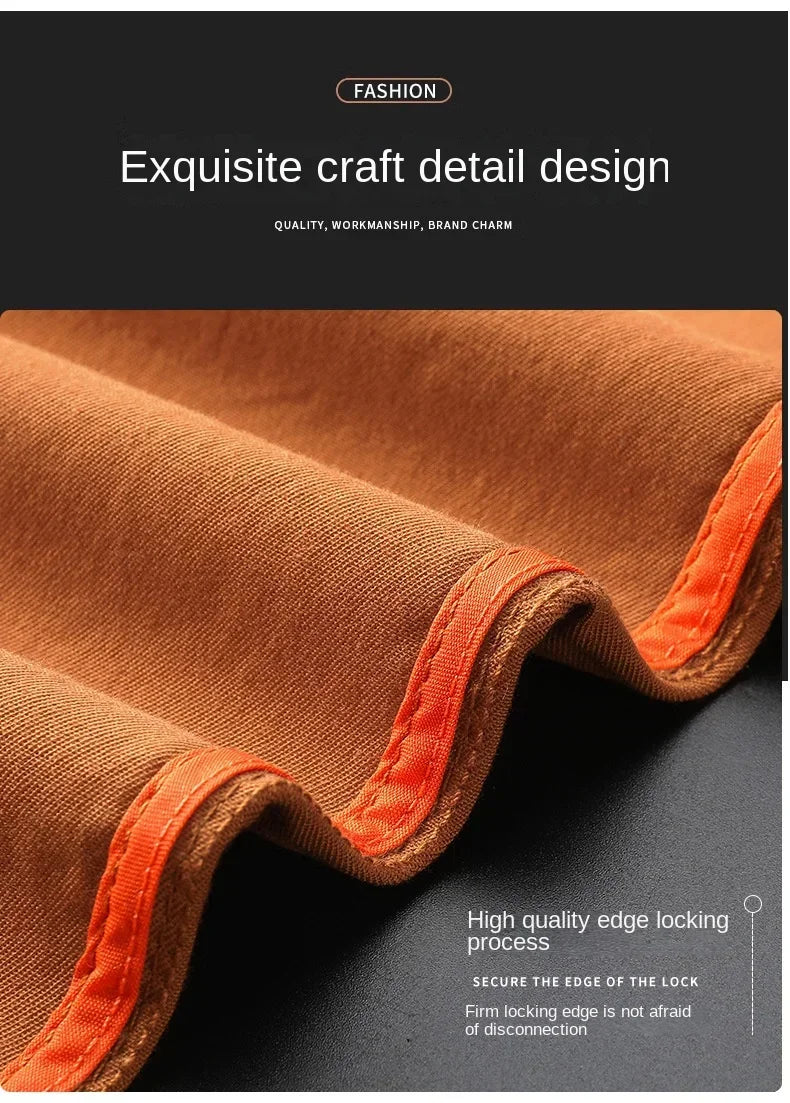 Seven-Color Stretch 97% Cotton and 3% Spandex Jeans Men Trendy Wild Simple High-End Slim-Fitting Small Straight Casual Trousers