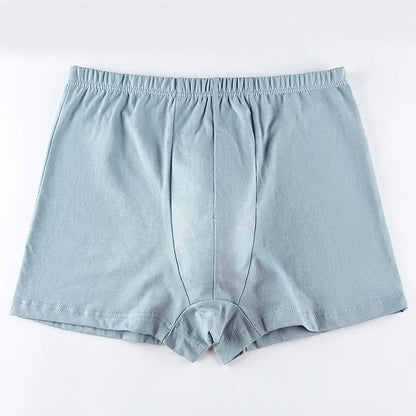 Plus Size Men's Underwear High Waist Loose Men Underwear Boxer 100% Cotton Men's Boxer Underpants For Men Panties 8XL 9XL 10XL