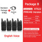 Retevis RT622 Mini Walkie Talkie 4 Pcs Walkie-talkies PMR446 FRS Portable Two Way Radio Communication Radio for Restaurant Hotel
