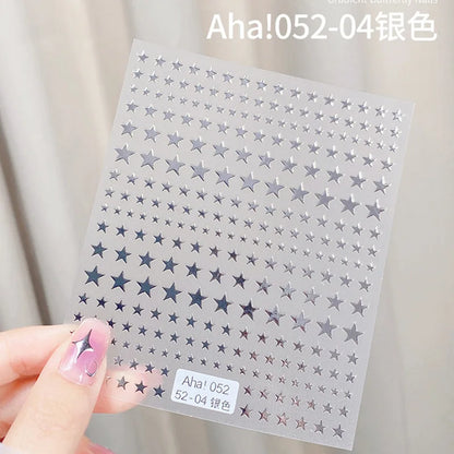 1sheet 3D Sweet Cherry Fruit Nail Art Stickers Summer Peach/Lemon/Star/Moon Nail Decals 8*10cm Adhesive Red Cherry Nail Decor %$