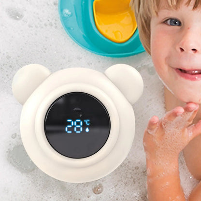 Baby Bath Thermometers Digital Safe Bath Water Thermometers With LED Display Toddler Care Tool for Travel Nursery Pediatric
