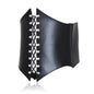 SM Slave Restraint Woman Waist Belt Couple BDSM Lace-up Waspie Corset Belts for Women Elastic Waist Belt Tied Retro Wide Belt