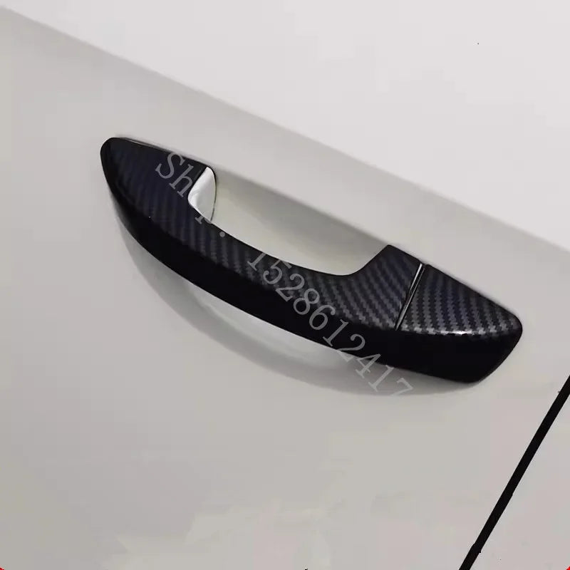 Car Accessories For VW Volkswagen Passat CC b6 b7 3c b7.5 7.5 sedan Varian ABS Chrome Carbon Fiber Car Door Handle Cover Trim
